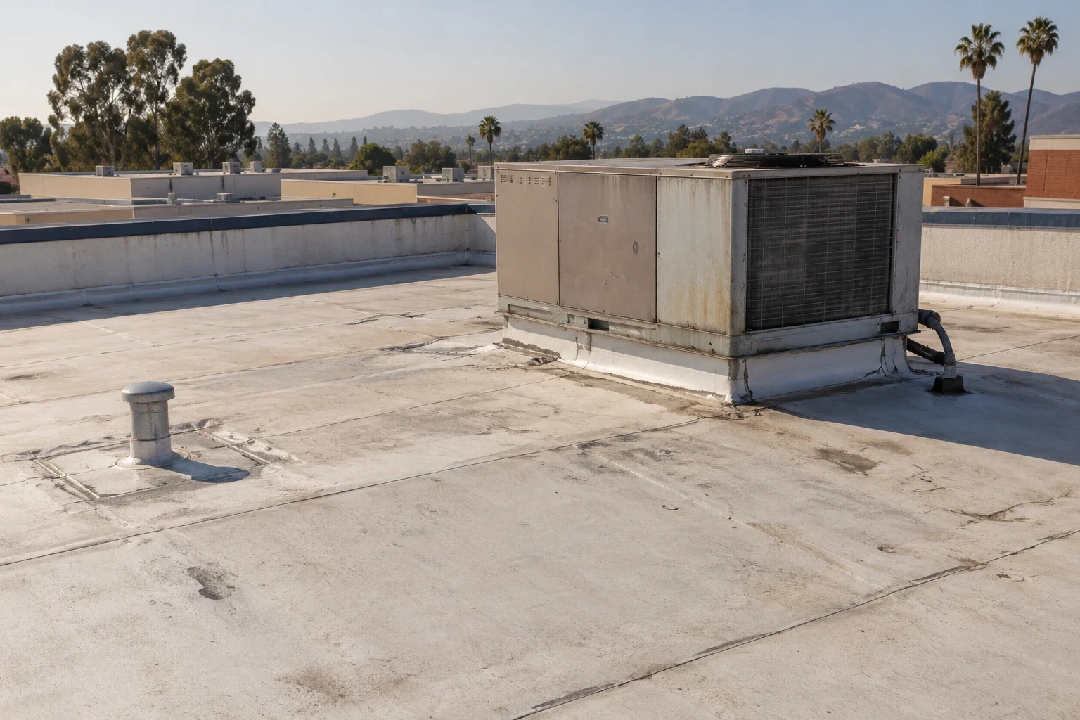 School District Roofing in Huntington Beach, CA
